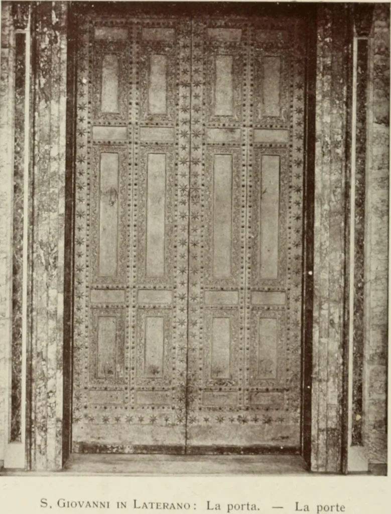 An illustration from Le chiese de Roma I, 1910, leaf 29