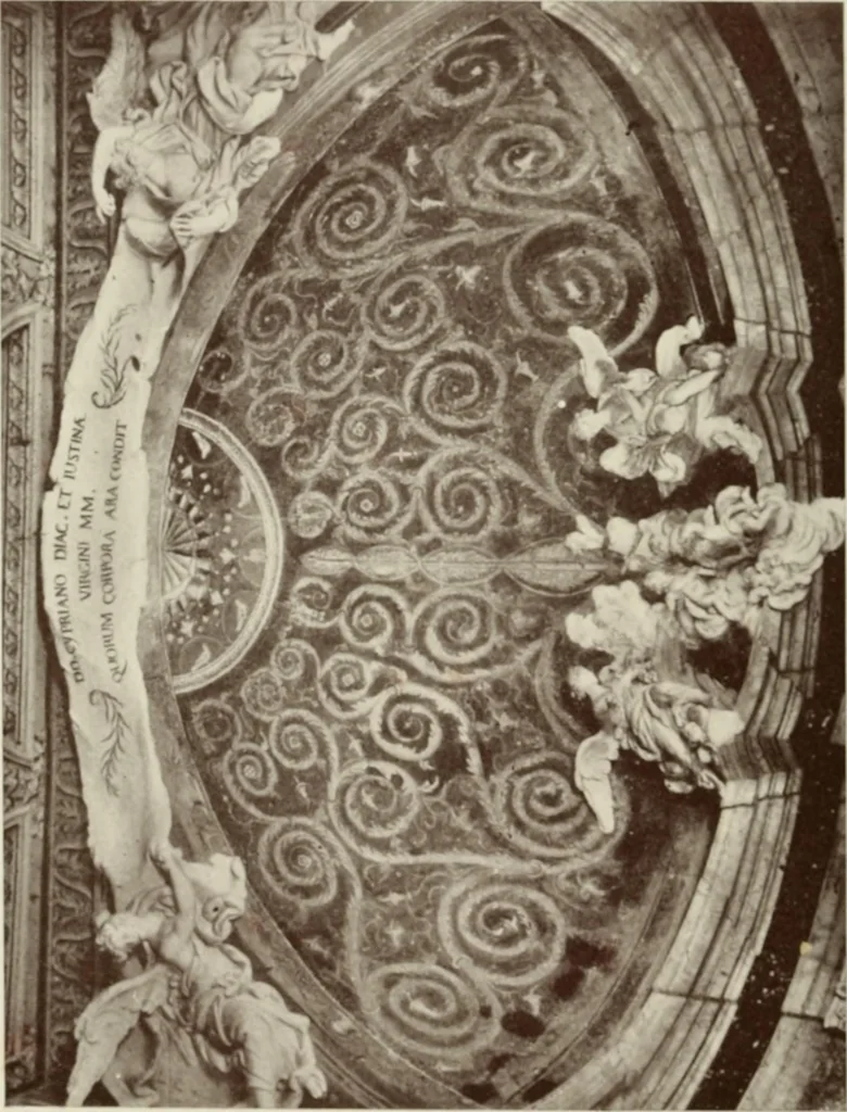 An illustration from Le chiese de Roma I, 1910, leaf 35