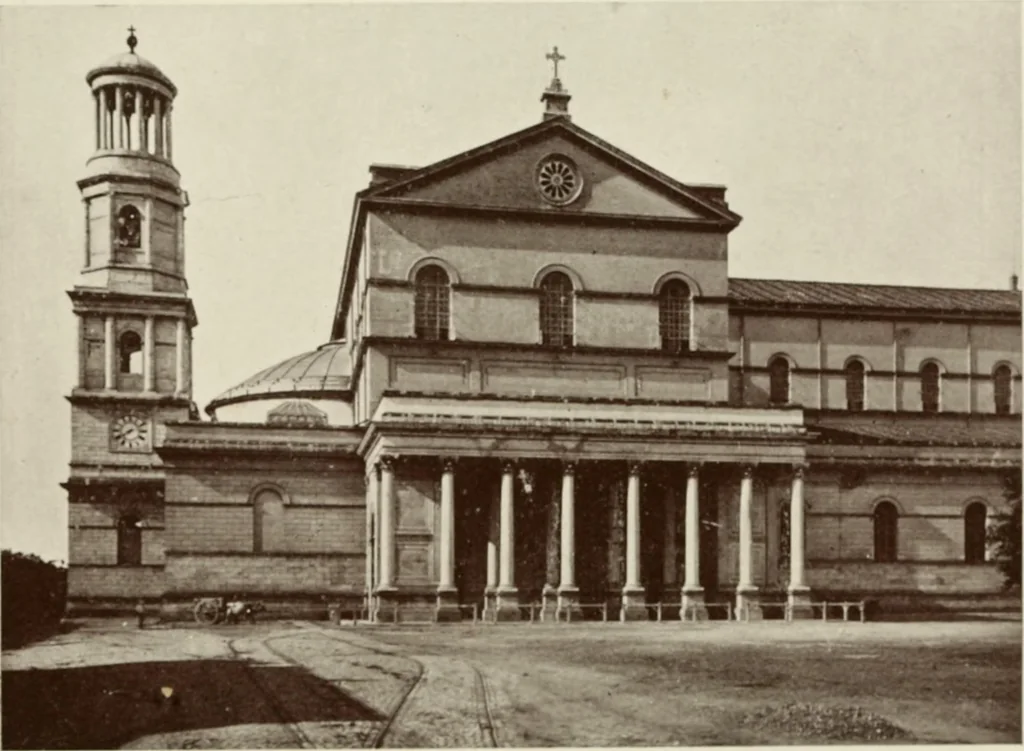 An illustration from Le chiese de Roma I, 1910, leaf 43