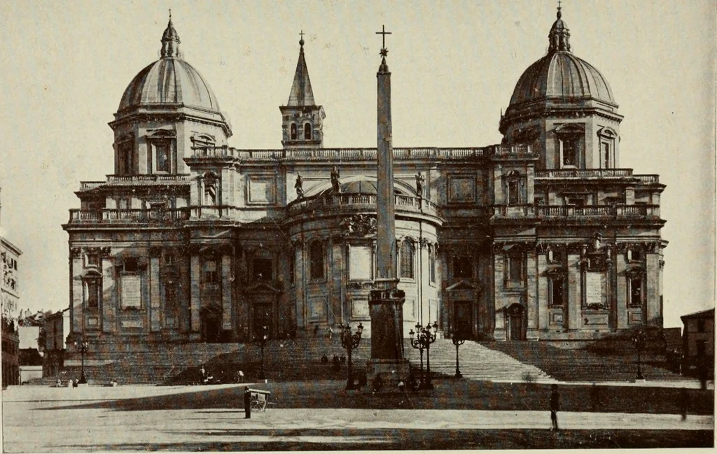 An illustration from Le chiese de Roma I, 1910, leaf 56