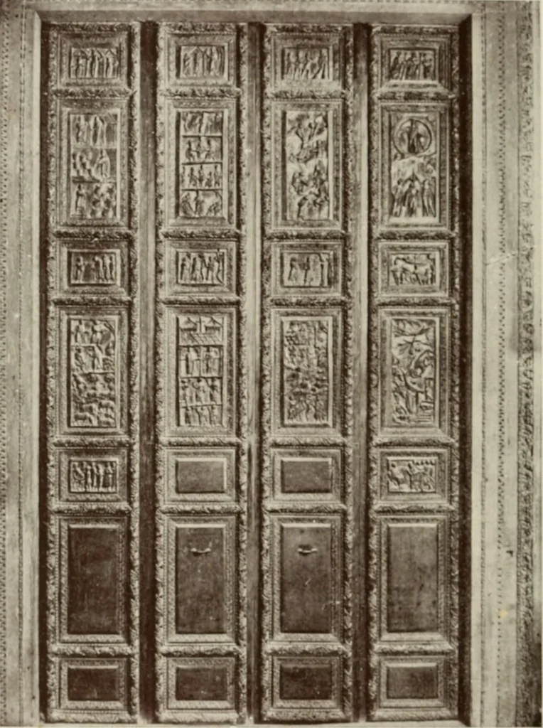An illustration from Le chiese de Roma I, 1910, leaf 61