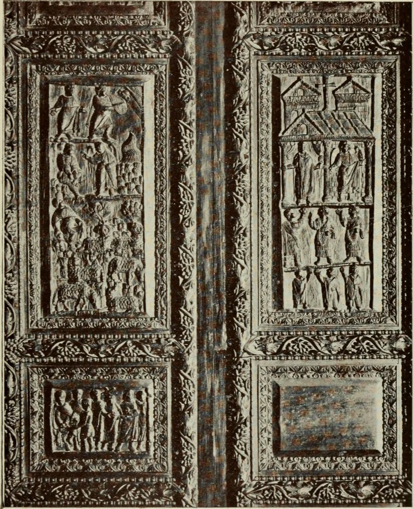 An illustration from Le chiese de Roma I, 1910, leaf 64