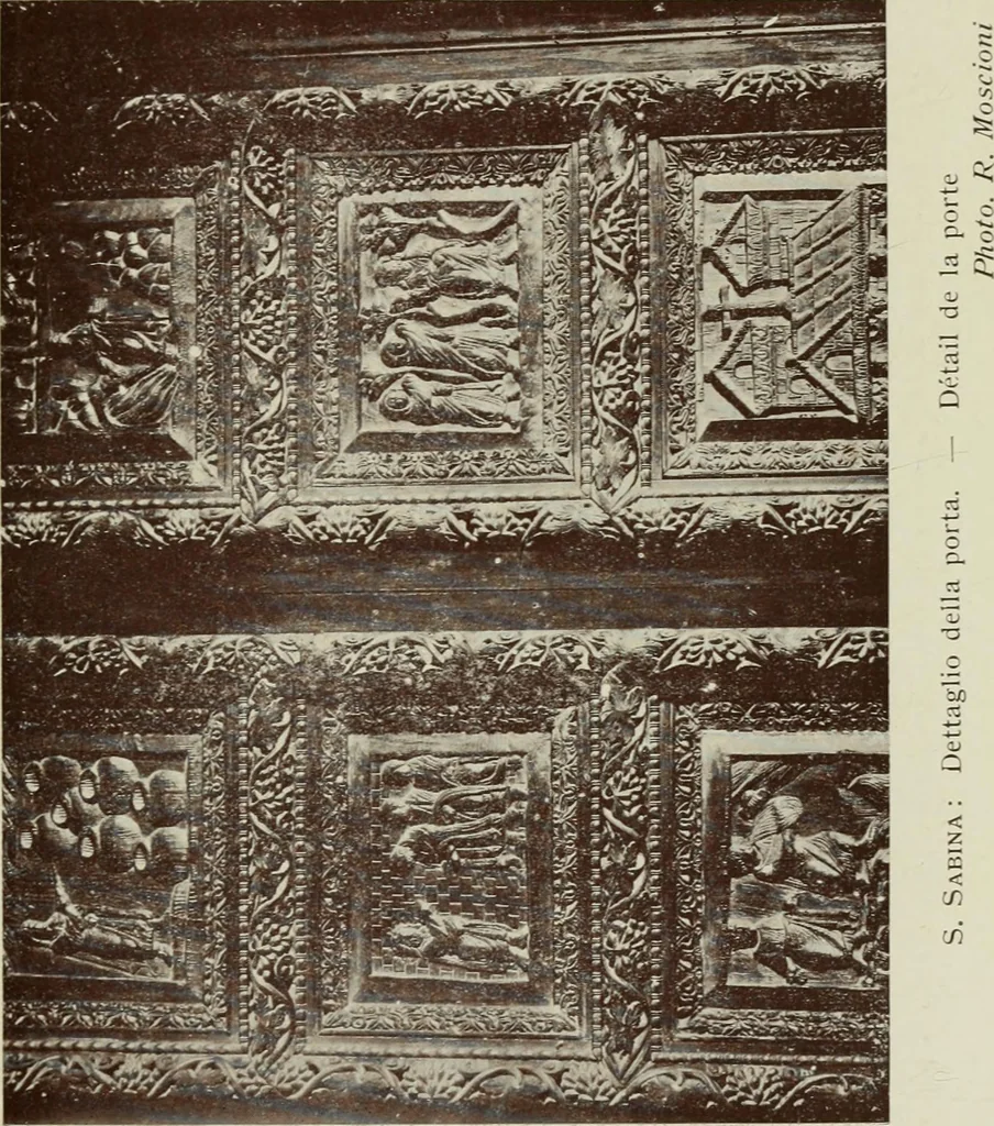 An illustration from Le chiese de Roma I, 1910, leaf 66