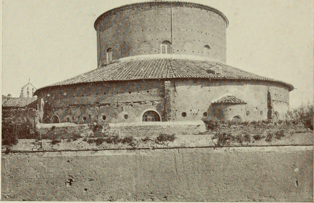 An illustration from Le chiese de Roma I, 1910, leaf 70