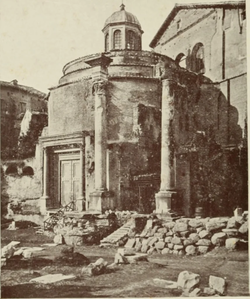 An illustration from Le chiese de Roma I, 1910, leaf 73