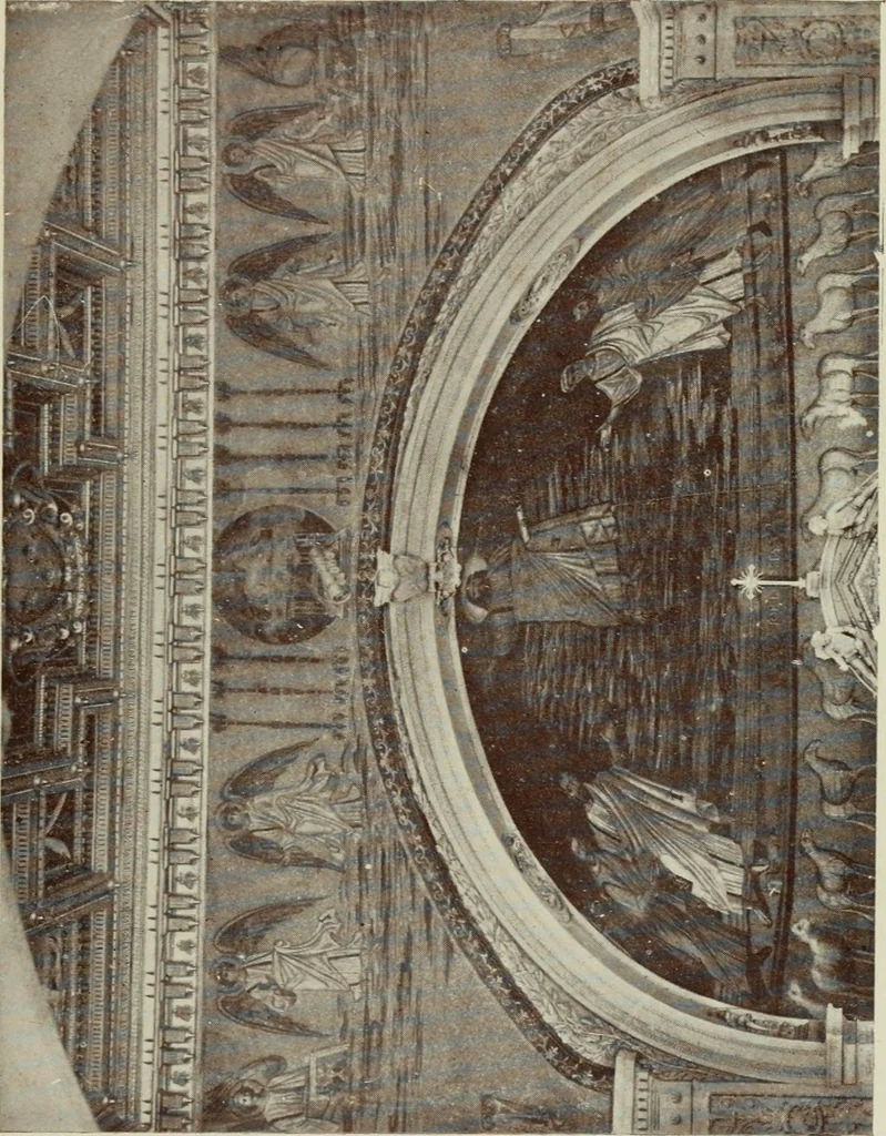 An illustration from Le chiese de Roma I, 1910, leaf 74