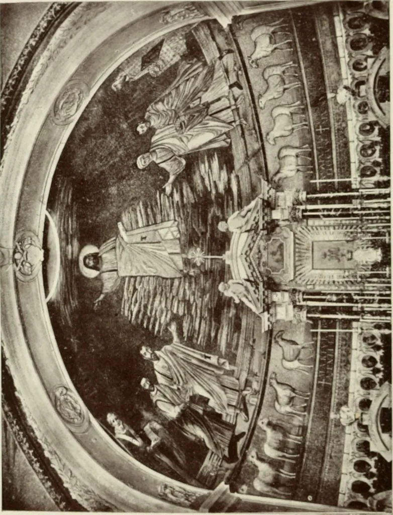 An illustration from Le chiese de Roma I, 1910, leaf 75