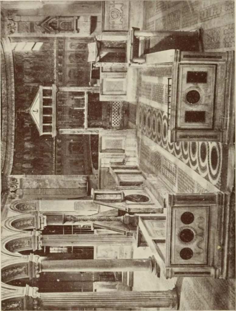 An illustration from Le chiese de Roma I, 1910, leaf 77