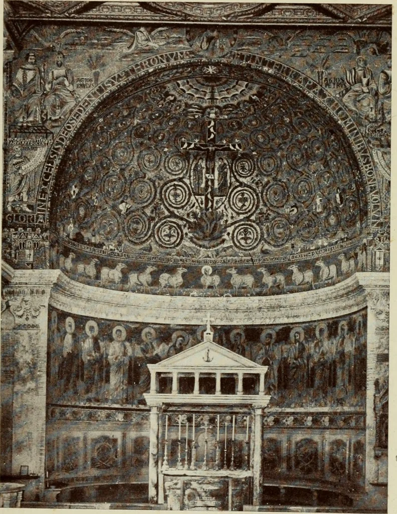 An illustration from Le chiese de Roma I, 1910, leaf 80