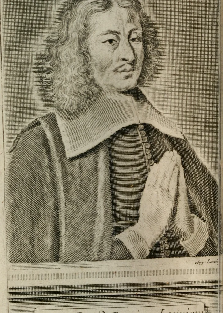An illustration from Le Chrestien interieur : ou, La conformité interieure que doivent avoir les Chrestiens avec Jesus-Christ : divisé en huit heures, qui contiennent des sentimens tout divins, 1680, leaf 9