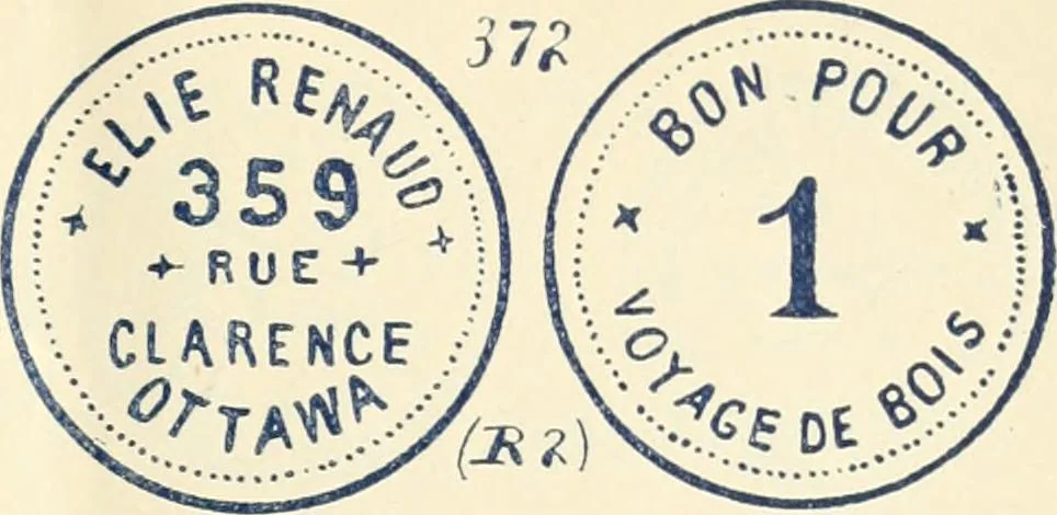 An illustration from Le collectionneur illustré des monnaies canadiennes. Premier supplement annuel, juin 1892, 1892, leaf 18