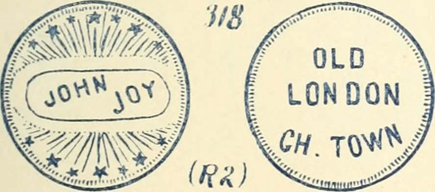 An illustration from Le collectionneur illustré des monnaies canadiennes. Premier supplement annuel, juin 1892, 1892, leaf 8