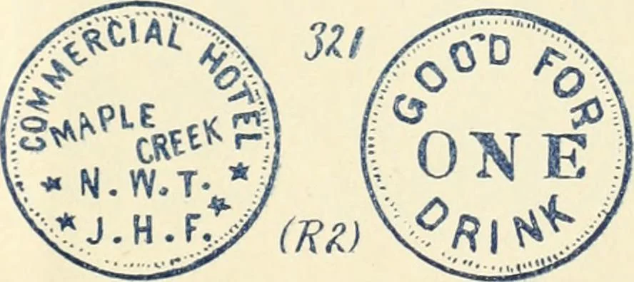 An illustration from Le collectionneur illustré des monnaies canadiennes. Premier supplement annuel, juin 1892, 1892, leaf 8