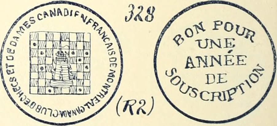 An illustration from Le collectionneur illustré des monnaies canadiennes. Premier supplement annuel, juin 1892, 1892, leaf 9