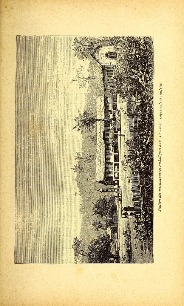 An illustration from Le Congo français illustré : géographie, ethnographie et histoire générale des découvertes dan le Bassin du Congo, 1890, leaf 231