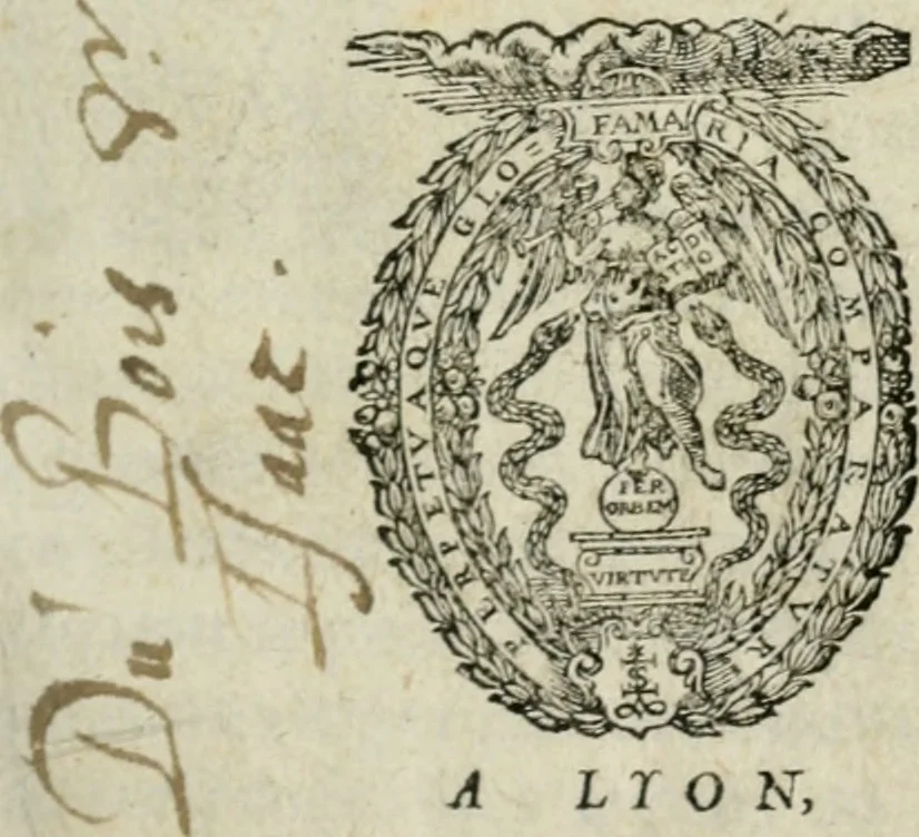 An illustration from Lecons catholiqves svr les doctrines de l'eglise Divisees en trois parties ..., 1583, leaf 2