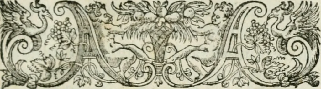 An illustration from Lecons catholiqves svr les doctrines de l'eglise Divisees en trois parties ..., 1583, leaf 4