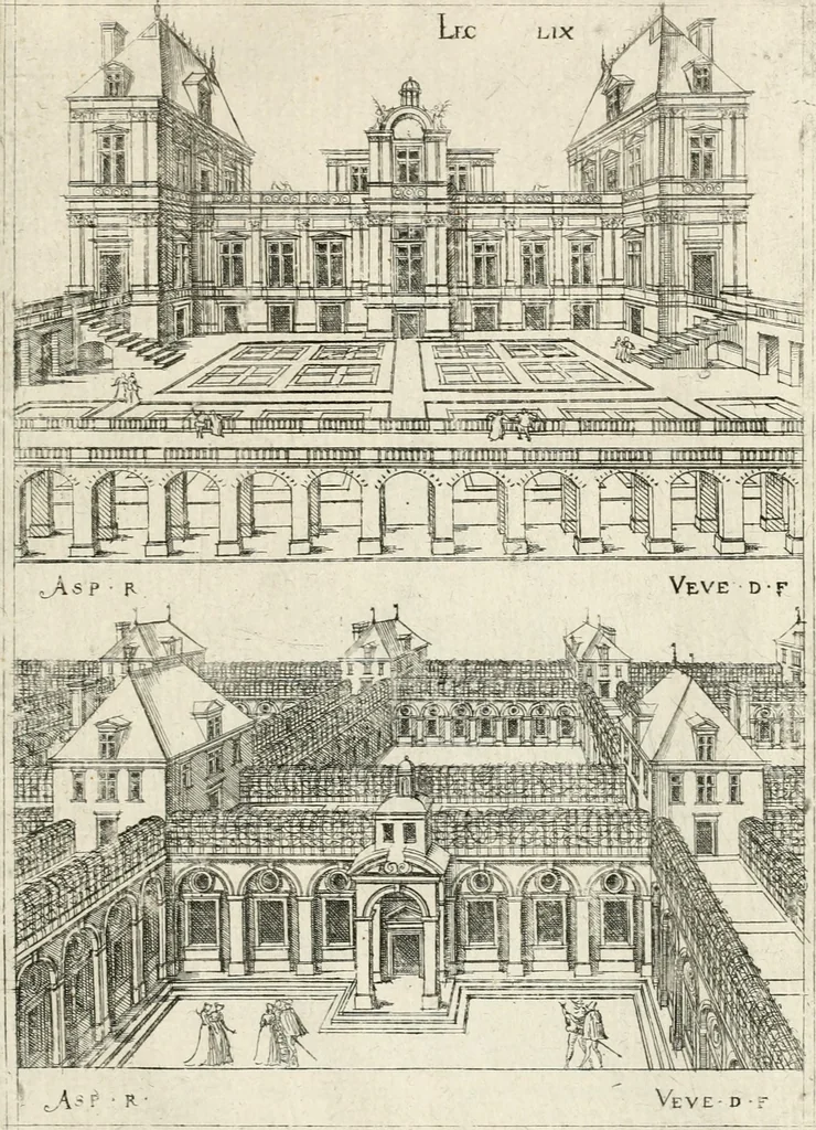 An illustration from Leçons de perspective positive, 1676, leaf 118