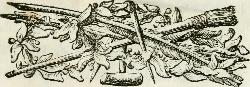 An illustration from Le corone del merito solennemente distribuite sul Campidoglio il dì 19. aprile MDCCIII. dall'Accademia del disegno : presedendo Carlo Maratti, celebre dipintore, 1703, leaf 4