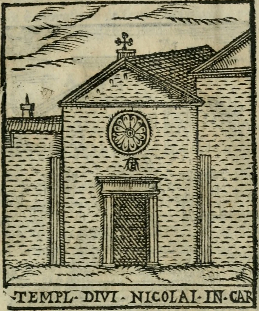 An illustration from Le cose maravigliose dell'alma citta di Roma : anfiteatro del mondo, 1600, leaf 112