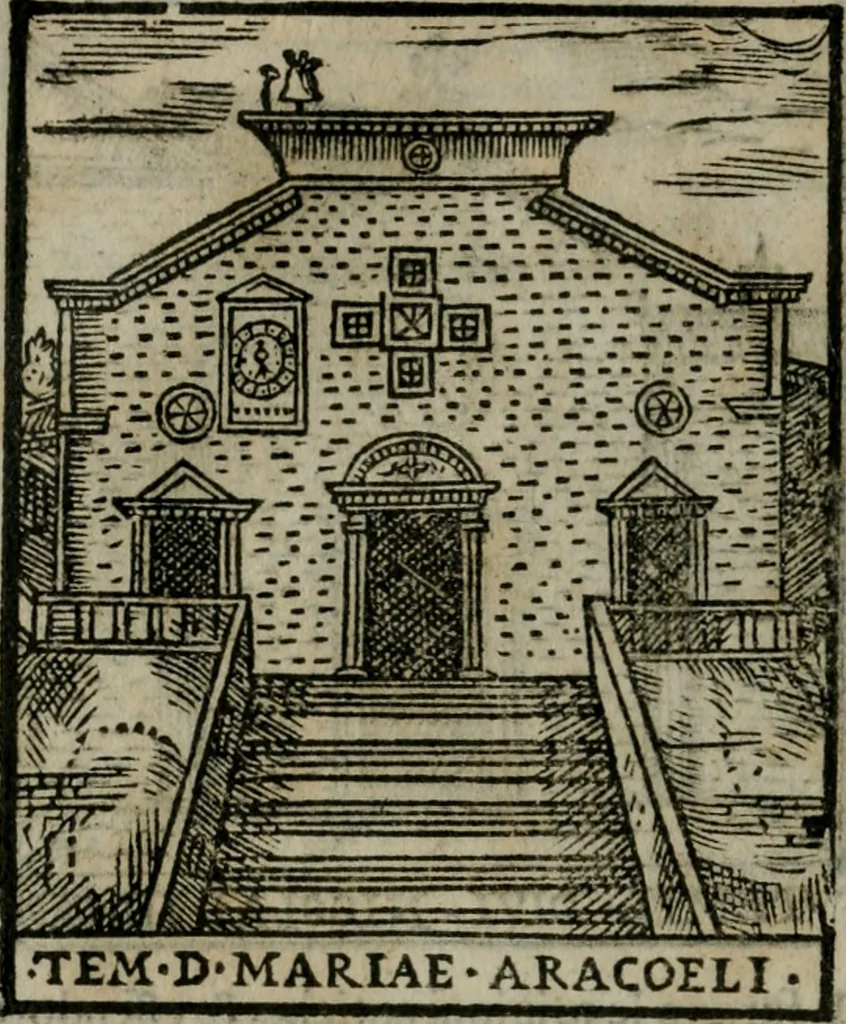 An illustration from Le cose maravigliose dell'alma citta di Roma : anfiteatro del mondo, 1600, leaf 113