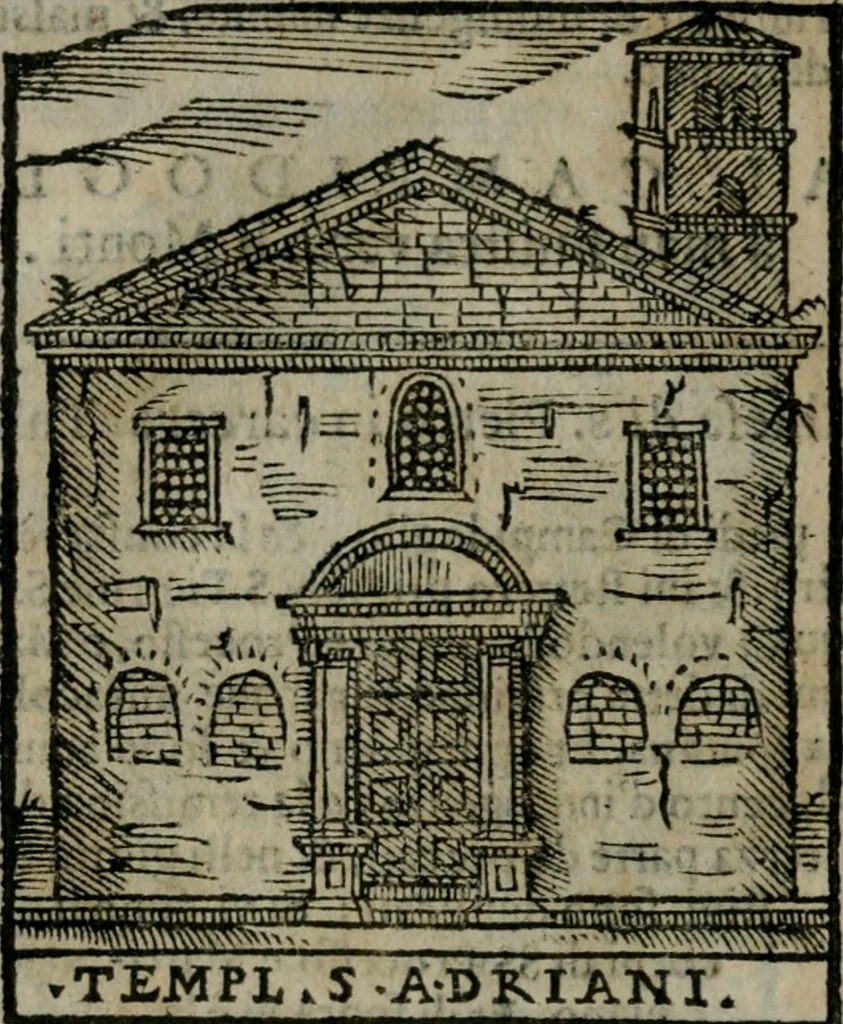 An illustration from Le cose maravigliose dell'alma citta di Roma : anfiteatro del mondo, 1600, leaf 115