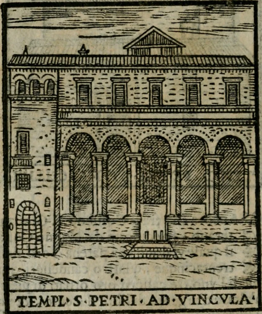 An illustration from Le cose maravigliose dell'alma citta di Roma : anfiteatro del mondo, 1600, leaf 121