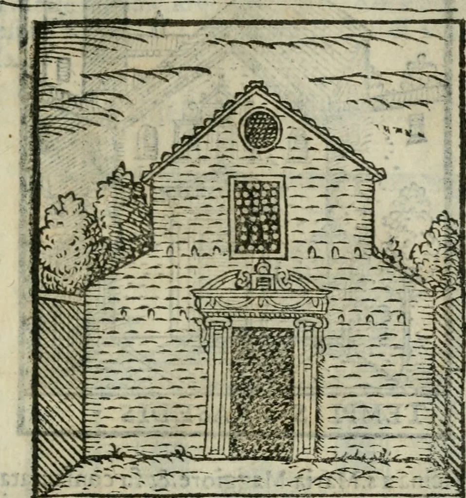 An illustration from Le cose maravigliose dell'alma citta di Roma : anfiteatro del mondo, 1600, leaf 126
