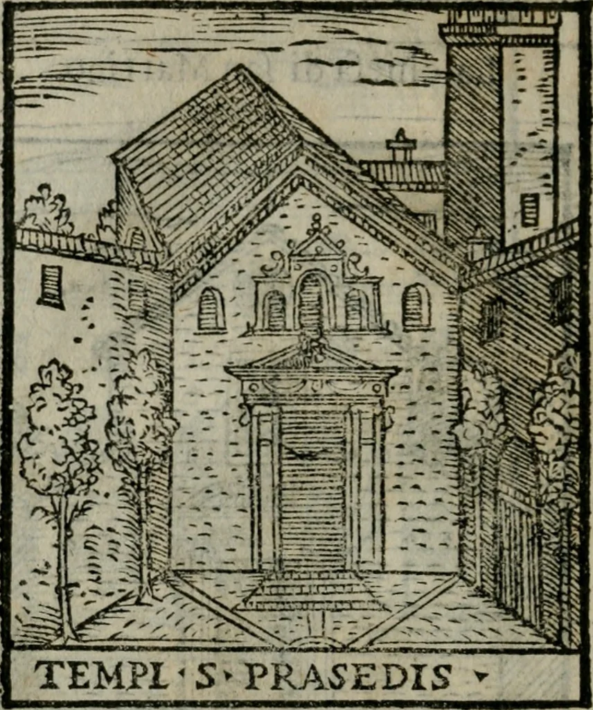 An illustration from Le cose maravigliose dell'alma citta di Roma : anfiteatro del mondo, 1600, leaf 127