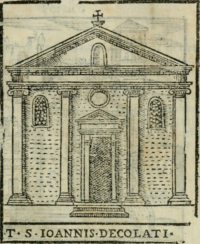 An illustration from Le cose maravigliose dell'alma citta di Roma : anfiteatro del mondo, 1600, leaf 136