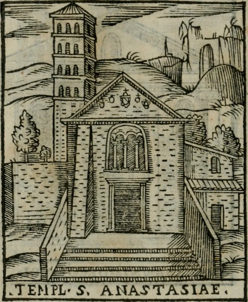 An illustration from Le cose maravigliose dell'alma citta di Roma : anfiteatro del mondo, 1600, leaf 137