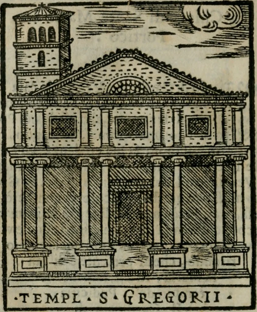 An illustration from Le cose maravigliose dell'alma citta di Roma : anfiteatro del mondo, 1600, leaf 139