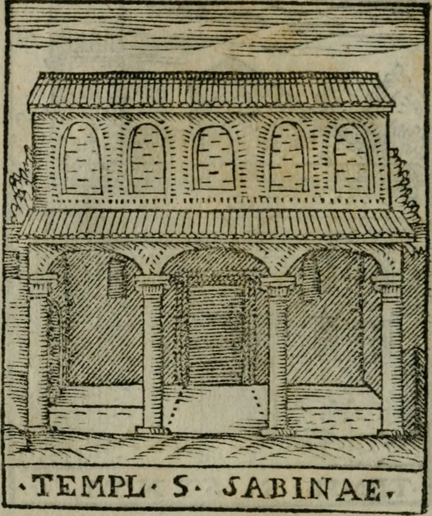 An illustration from Le cose maravigliose dell'alma citta di Roma : anfiteatro del mondo, 1600, leaf 145