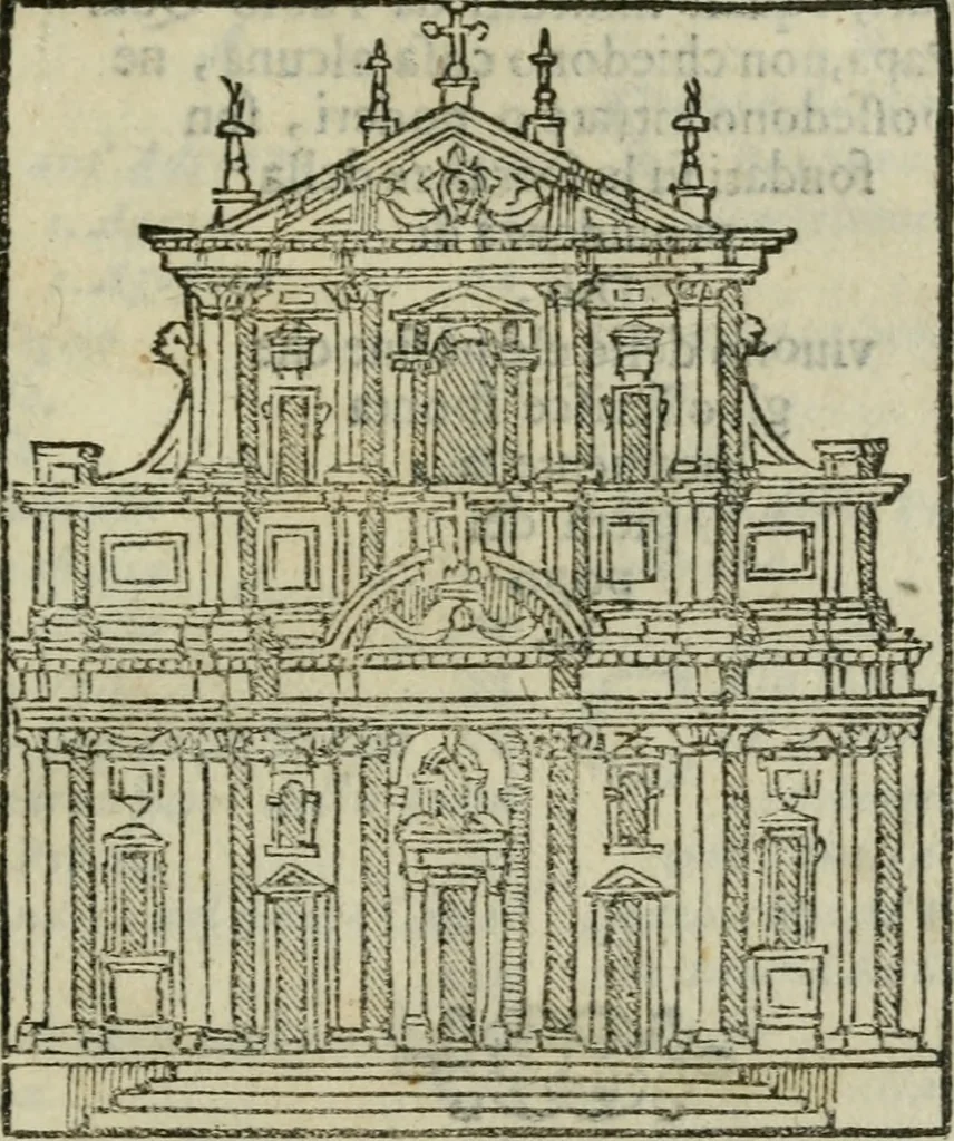 An illustration from Le cose maravigliose dell'alma citta di Roma : anfiteatro del mondo, 1600, leaf 152