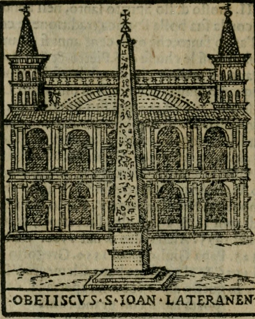 An illustration from Le cose maravigliose dell'alma citta di Roma : anfiteatro del mondo, 1600, leaf 21