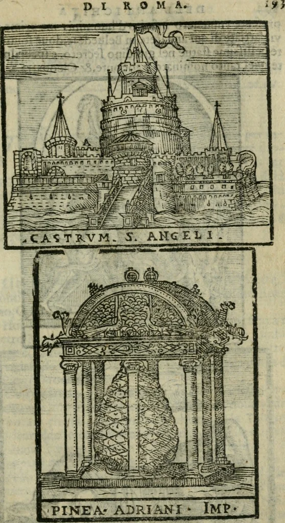 An illustration from Le cose maravigliose dell'alma citta di Roma : anfiteatro del mondo, 1600, leaf 212