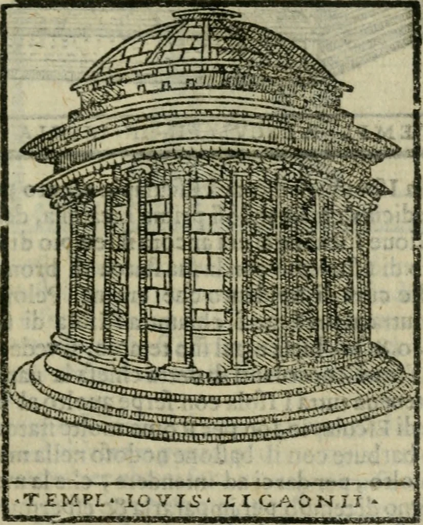 An illustration from Le cose maravigliose dell'alma citta di Roma : anfiteatro del mondo, 1600, leaf 216