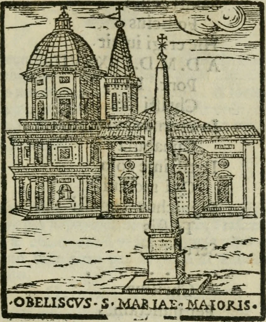 An illustration from Le cose maravigliose dell'alma citta di Roma : anfiteatro del mondo, 1600, leaf 228