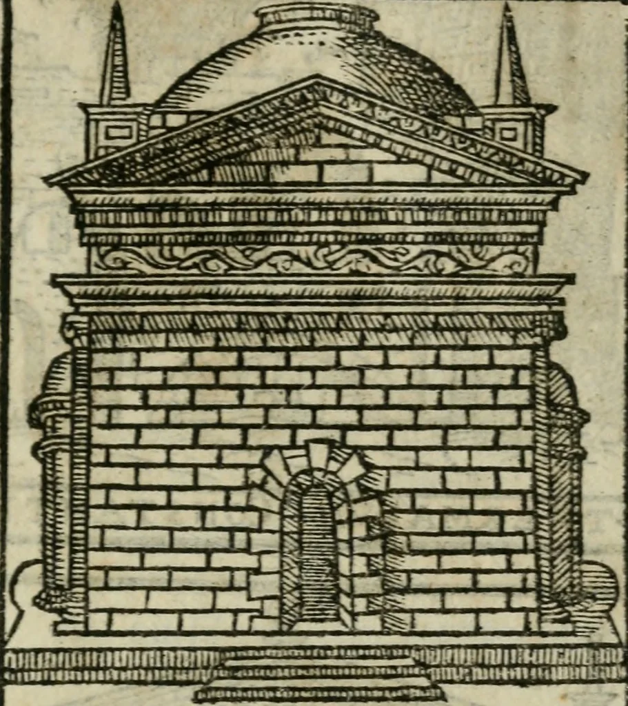 An illustration from Le cose maravigliose dell'alma citta di Roma : anfiteatro del mondo, 1600, leaf 234