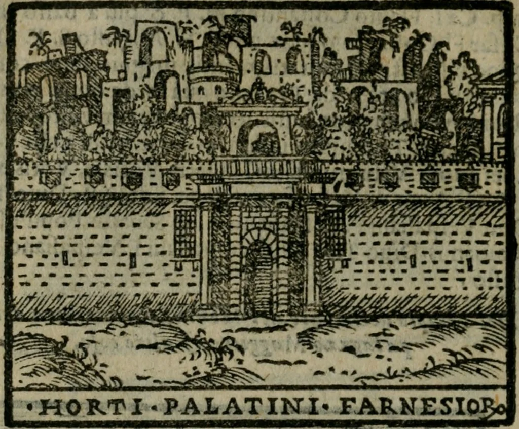 An illustration from Le cose maravigliose dell'alma citta di Roma : anfiteatro del mondo, 1600, leaf 247