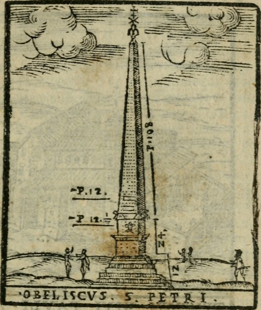 An illustration from Le cose maravigliose dell'alma citta di Roma : anfiteatro del mondo, 1600, leaf 26