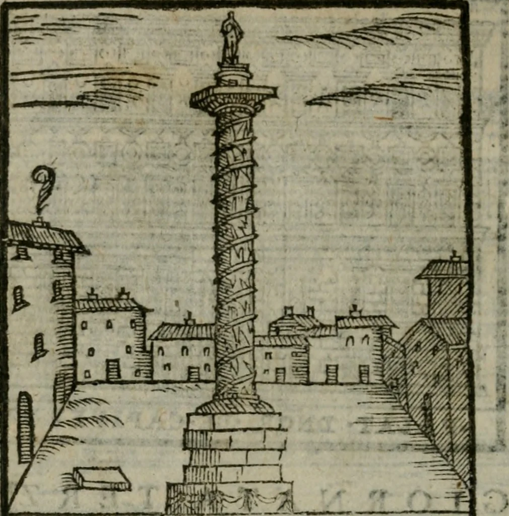 An illustration from Le cose maravigliose dell'alma citta di Roma : anfiteatro del mondo, 1600, leaf 261
