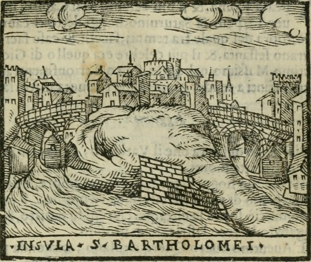 An illustration from Le cose maravigliose dell'alma citta di Roma : anfiteatro del mondo, 1600, leaf 276