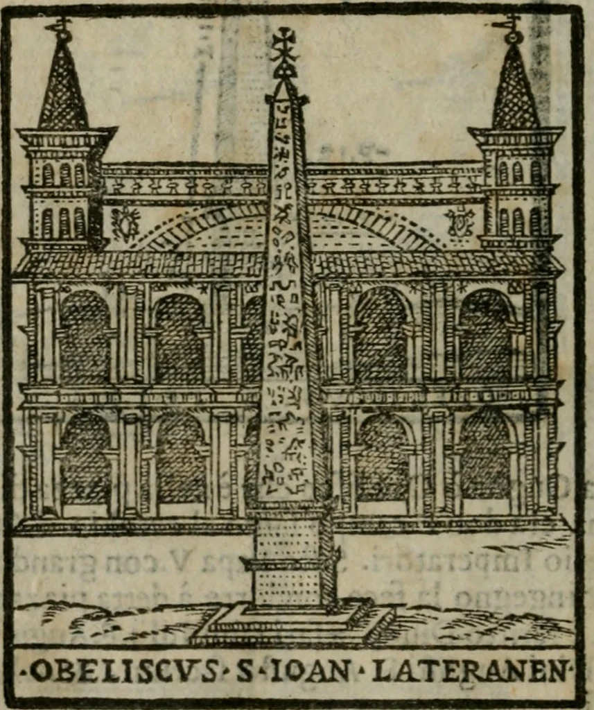 An illustration from Le cose maravigliose dell'alma citta di Roma : anfiteatro del mondo, 1600, leaf 299