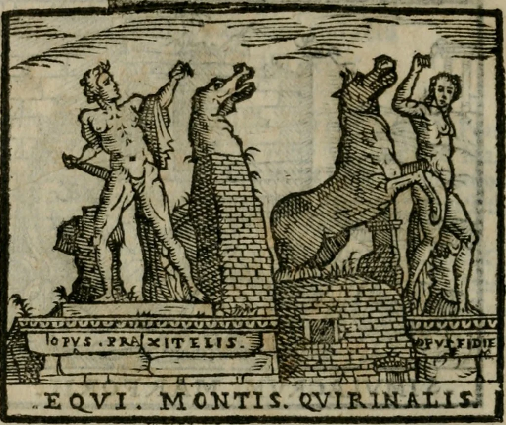 An illustration from Le cose maravigliose dell'alma citta di Roma : anfiteatro del mondo, 1600, leaf 305