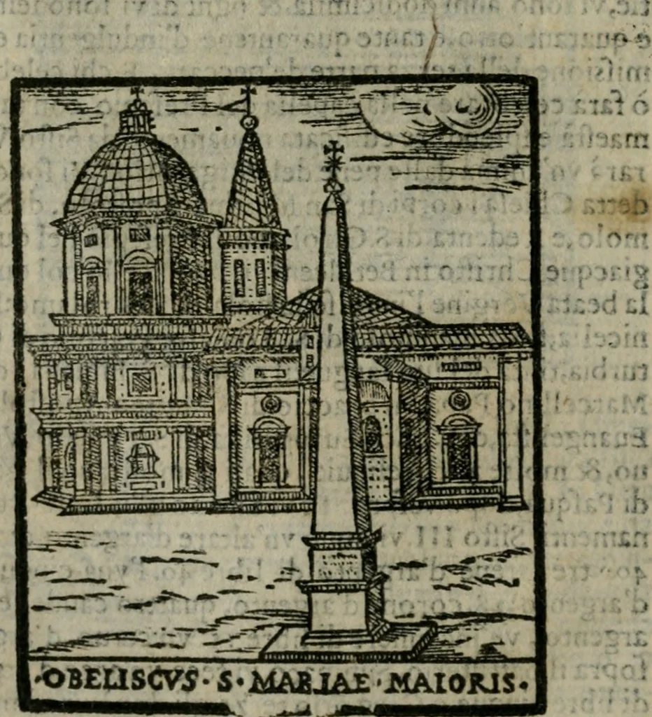 An illustration from Le cose maravigliose dell'alma citta di Roma : anfiteatro del mondo, 1600, leaf 31
