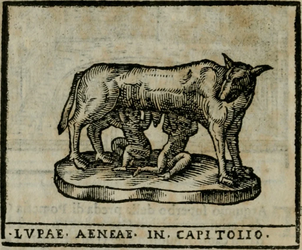 An illustration from Le cose maravigliose dell'alma citta di Roma : anfiteatro del mondo, 1600, leaf 315