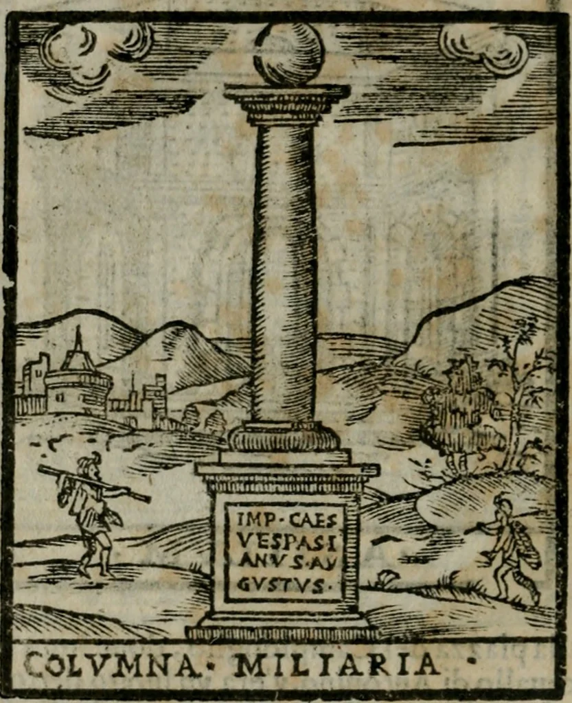An illustration from Le cose maravigliose dell'alma citta di Roma : anfiteatro del mondo, 1600, leaf 321