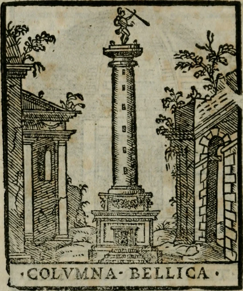 An illustration from Le cose maravigliose dell'alma citta di Roma : anfiteatro del mondo, 1600, leaf 323
