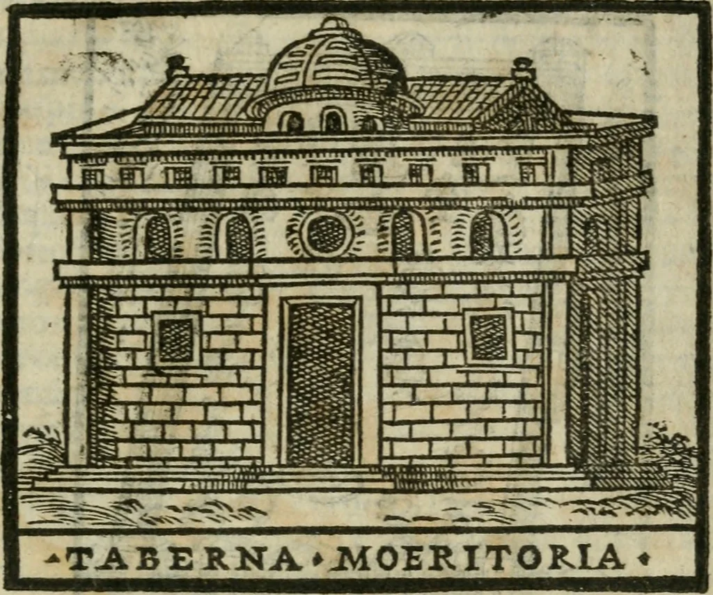 An illustration from Le cose maravigliose dell'alma citta di Roma : anfiteatro del mondo, 1600, leaf 326